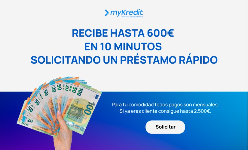 MYKREDIT – Préstamo hasta 600€ – Opiniones