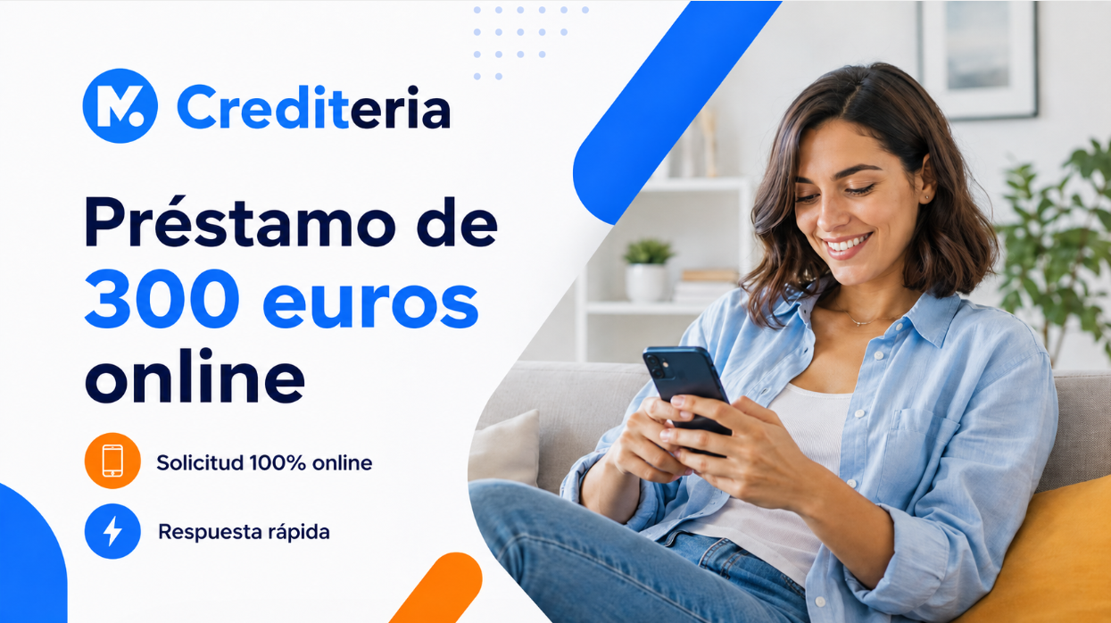 Préstamo de 300 euros online